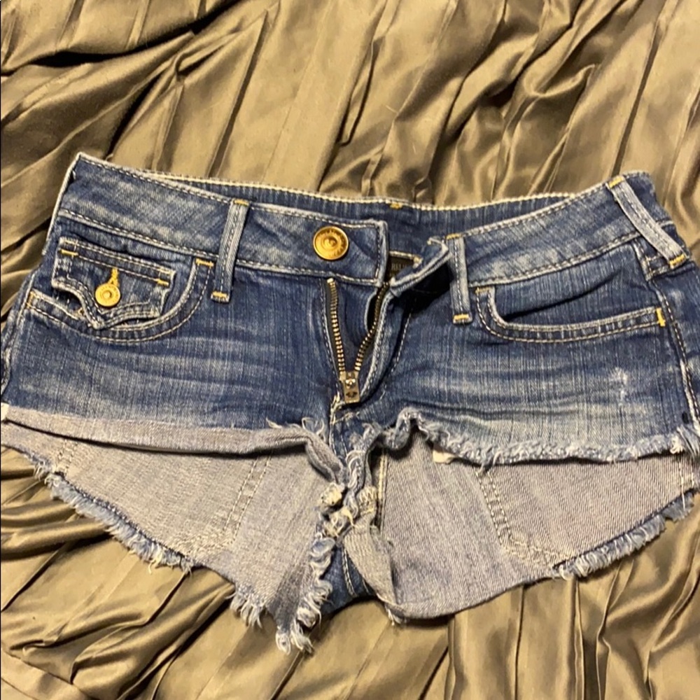 True religion short shorts!
